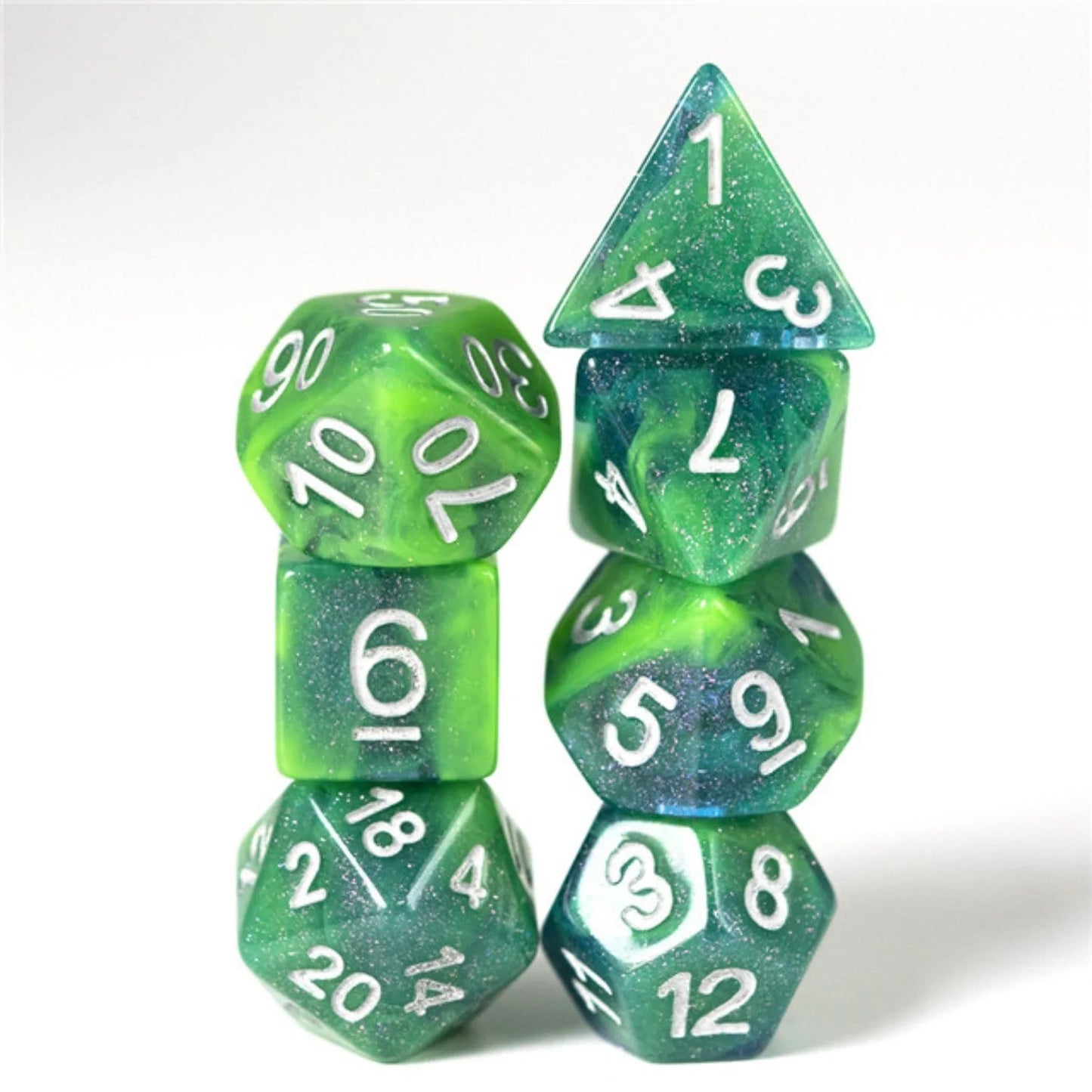 Foam Brain Games - Resin RPG Dice Sets - Multicolor