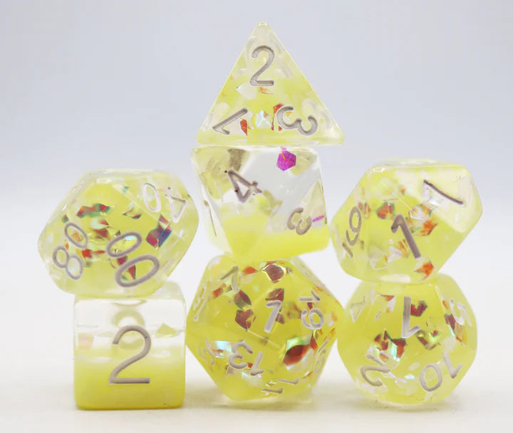 Foam Brain Games - Resin RPG Dice Sets - Multicolor