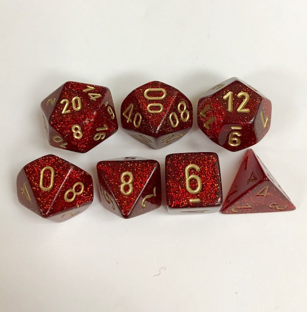 Chessex: Polyhedral Glitter™ Dice sets
