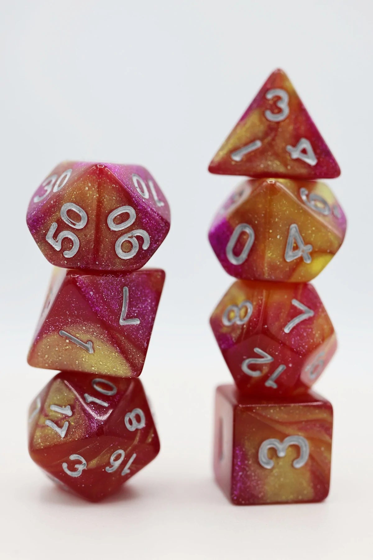 Foam Brain Games - Resin RPG Dice Sets - Multicolor