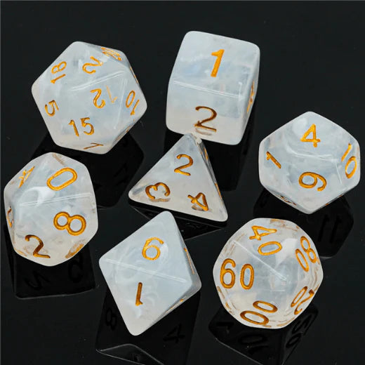 Foam Brain Games - Resin RPG Dice Sets - Multicolor